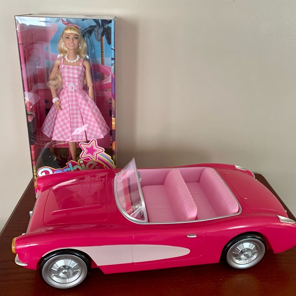 NEW Barbie Corvette AMC Popcorn Vessel with Barbie